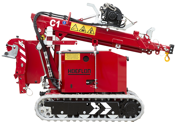 Compactkraan c1 van ginkel hoeflon